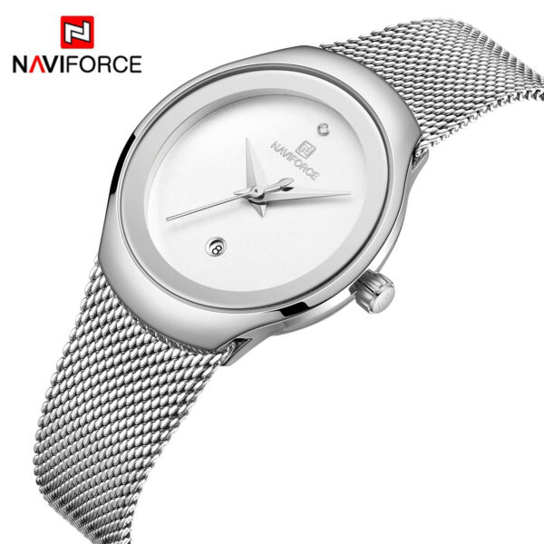 NAVIFORCE 5004 Quartz Ultra Thin Woman Watch - Image 3