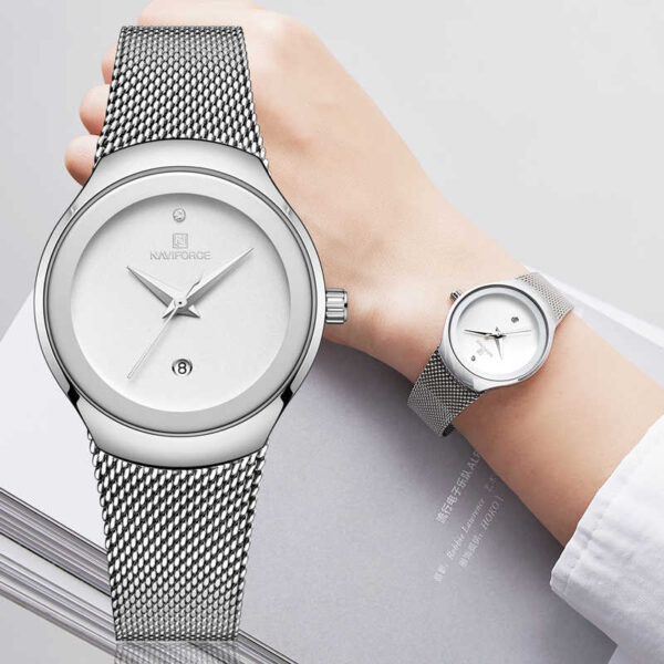 NAVIFORCE 5004 Quartz Ultra Thin Woman Watch