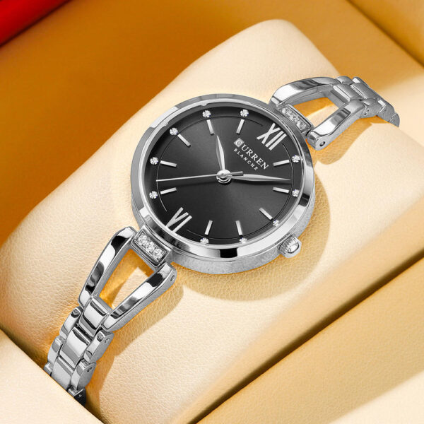CURREN 9092 Elegant Stainless Steel Classic Women Quartz Watch