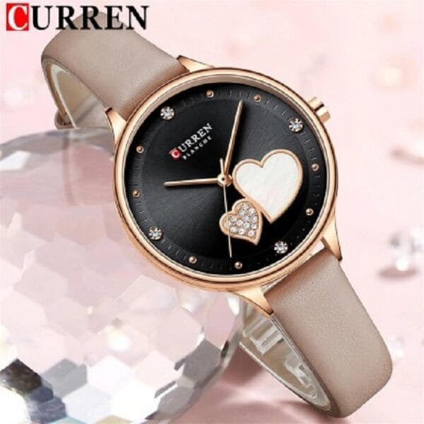 CURREN 9077 Women’s Quartz Watches Wristwatch Leather