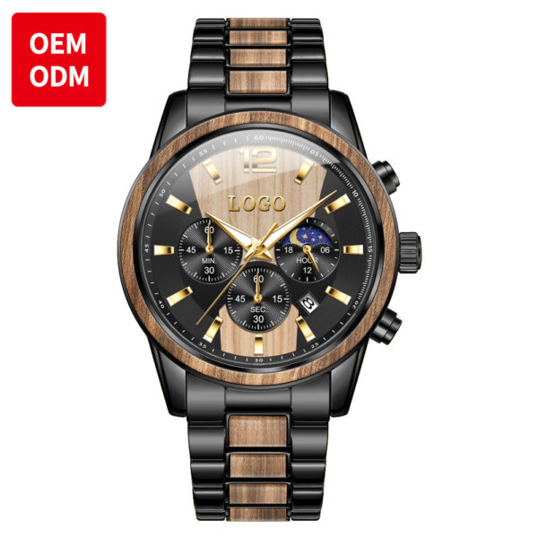 OLEVS 3645 Original Quartz Chronograph Watch - Image 2