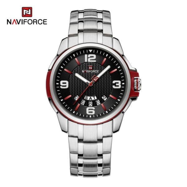Naviforce 9215 Stainless steel premium watch for  men