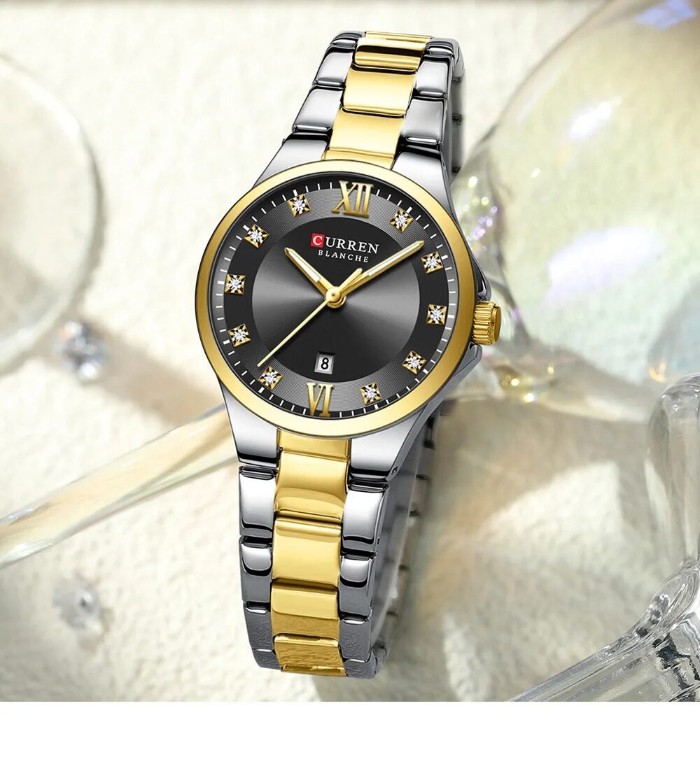 CURREN 9107 New Arrival Women Elegant Design Quartz Watch