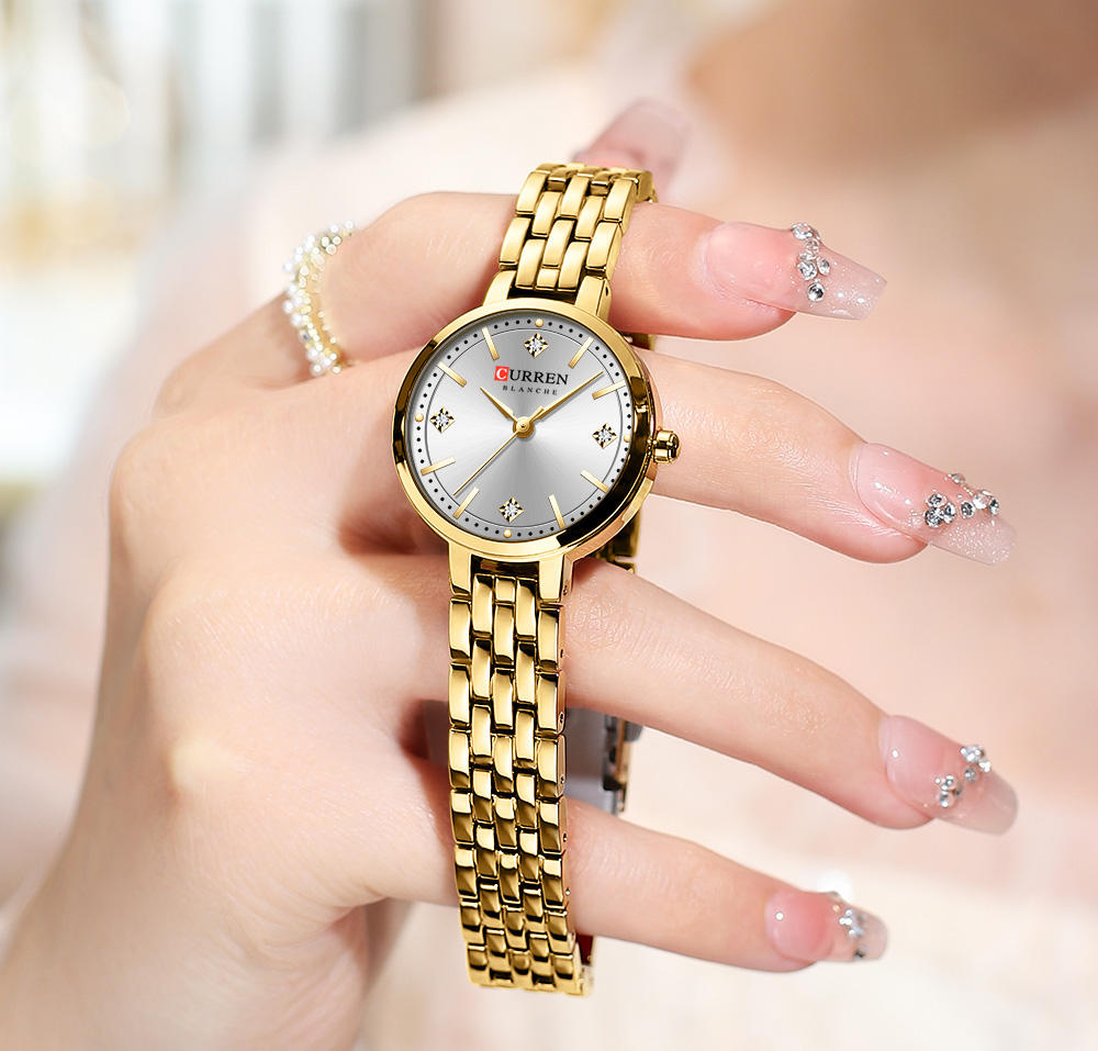 CURREN 9106 New Arrival Women Elegant Design Quartz Watch - Image 3
