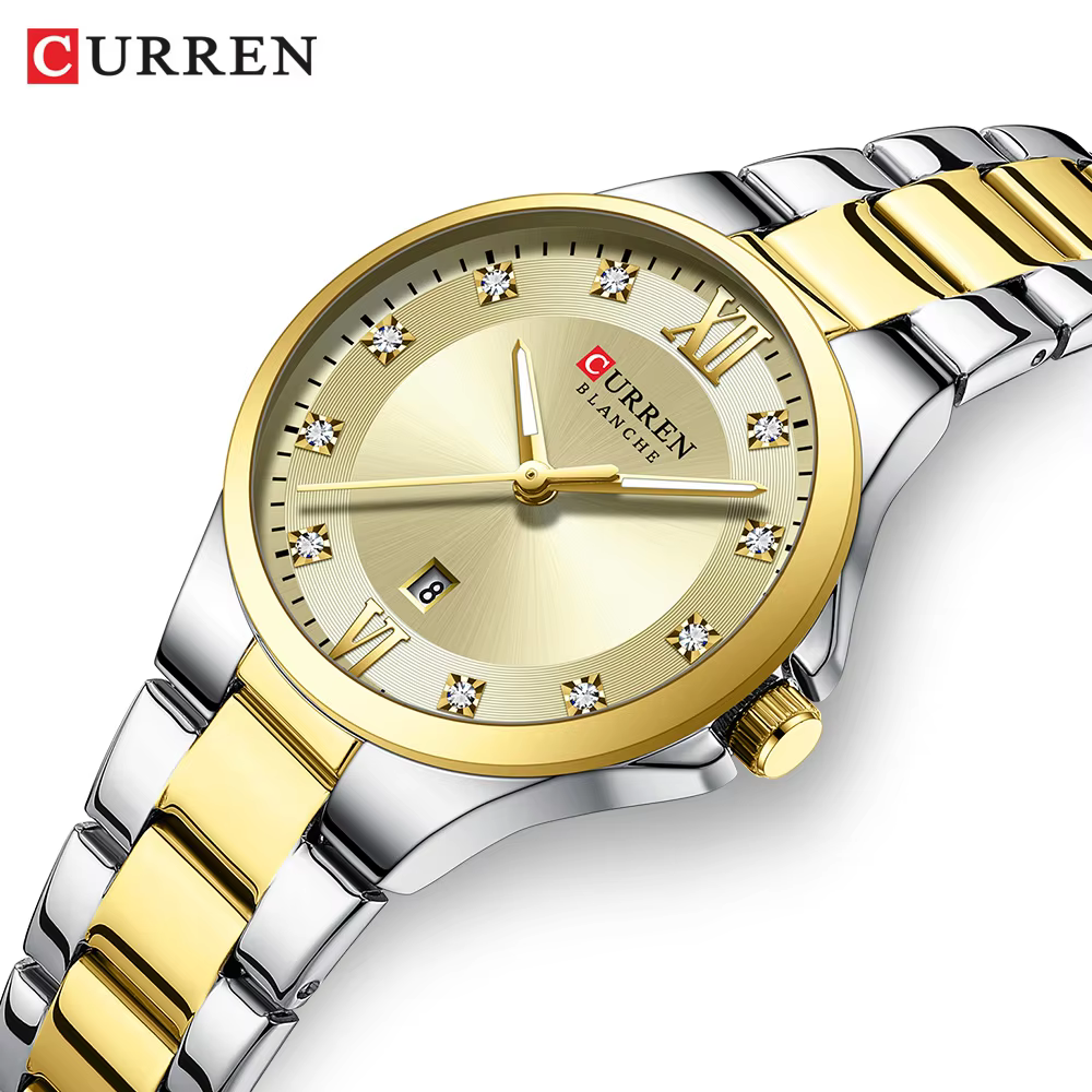 CURREN 9107 New Arrival Women Elegant Design Quartz Watch - Image 3