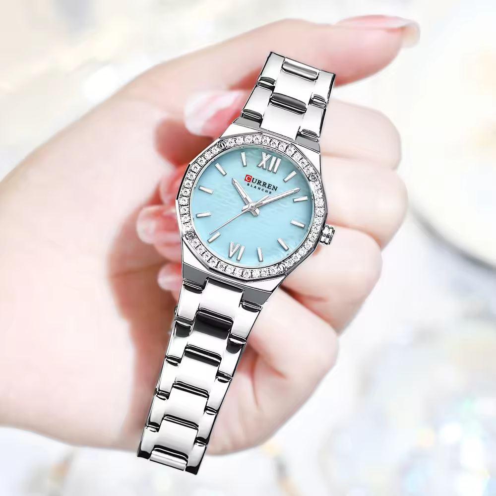 Curren 9103 Casual Lady Quartz Wrist Watch - Image 2