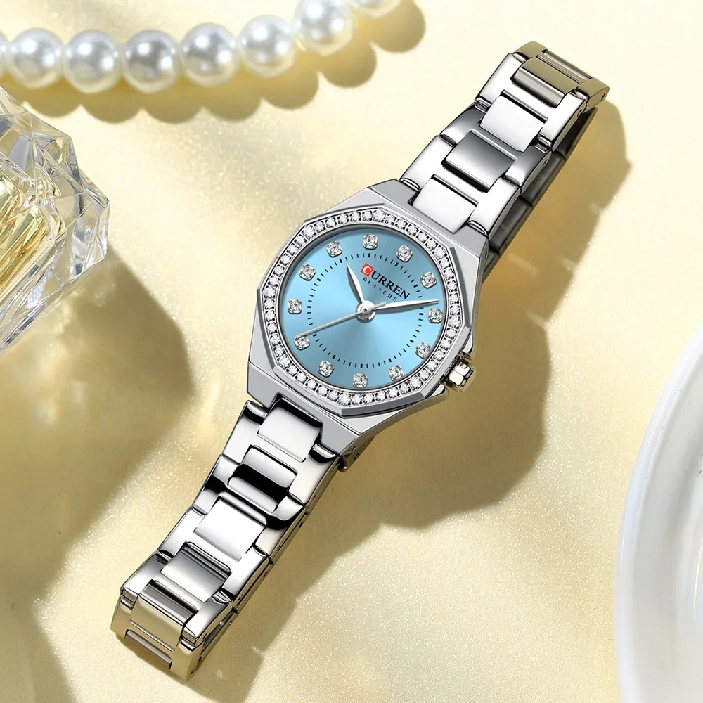 Curren 9103 Casual Lady Quartz Wrist Watch - Image 3